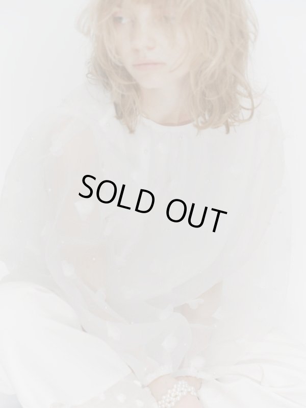 画像2: Heart Pearl Volume Blouse (2)