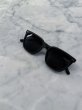 画像2: Matte Black Basic Sunglasses (2)