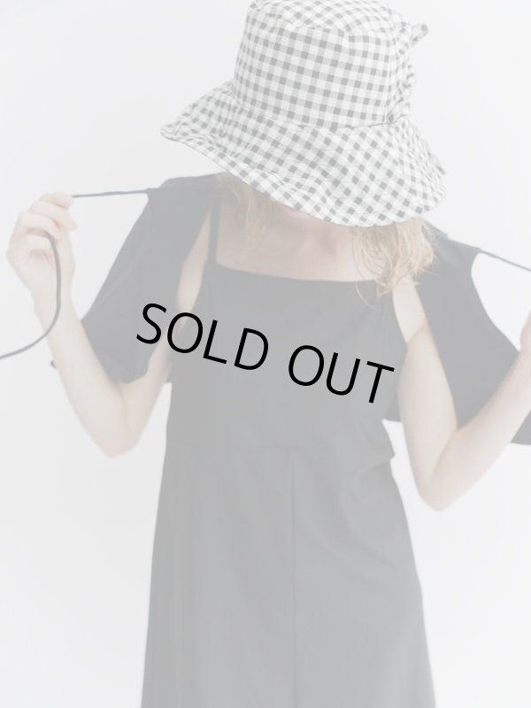 画像3: Gingham Check Reversible bucket Hat (3)