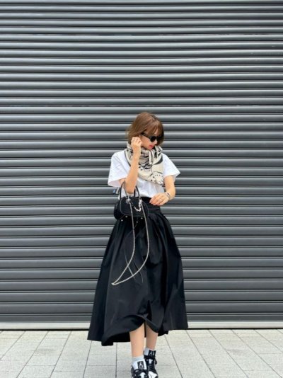 画像2: Active tuck long skirt 