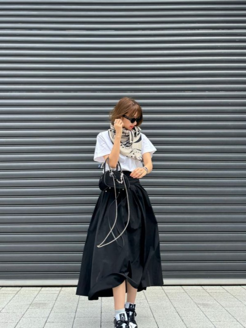 画像2: Active tuck long skirt