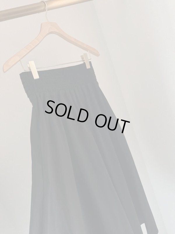 画像2: Active tuck long skirt  (2)