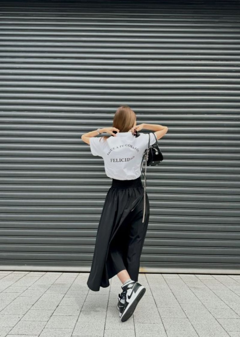 画像3: Active tuck long skirt