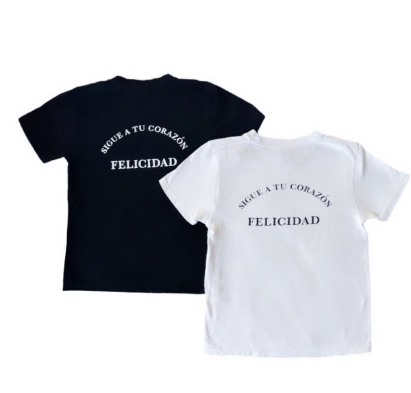 画像1: FELICIDAD Kids Printed T-shirt (1)