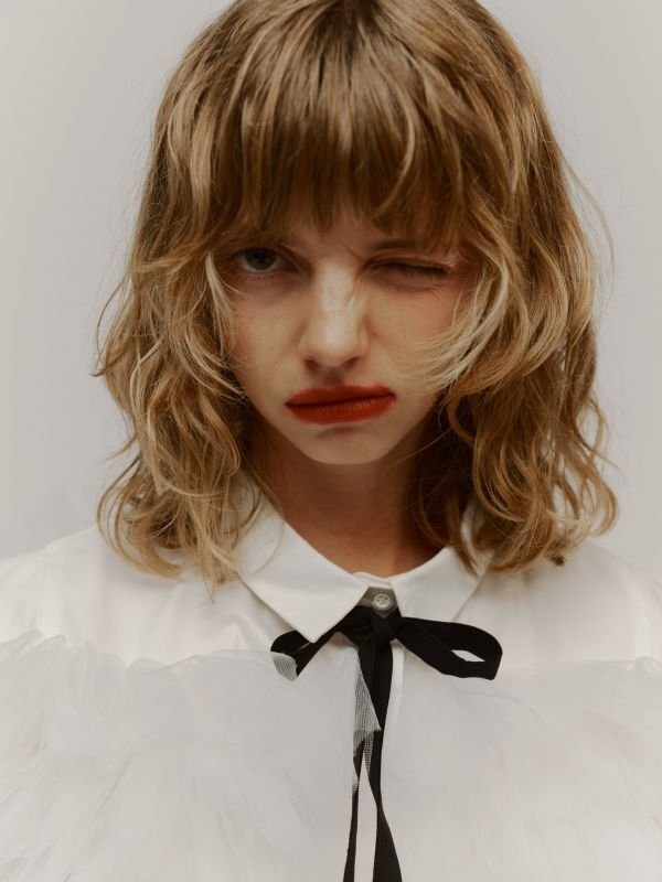画像11: Swan Ribbon Shirt (11)