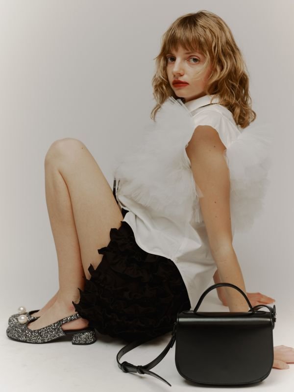 画像5: Swan Ribbon Shirt (5)