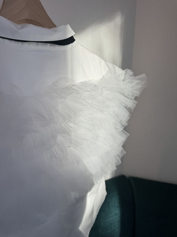 画像2: Swan Ribbon Shirt (2)