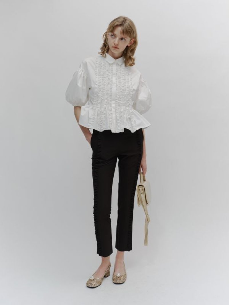 画像3: Frill peplum Shirt