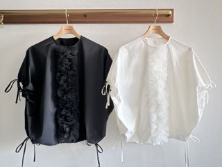 限定受注予約販売☆Frill peplum Shirt - HIAND