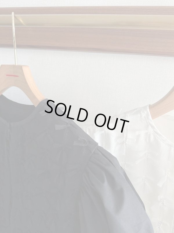 画像4: Vest docking blouse (4)