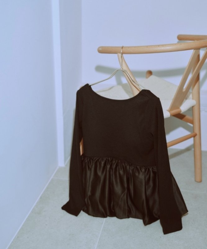 画像3: Satin Balloon Rib PO (3)