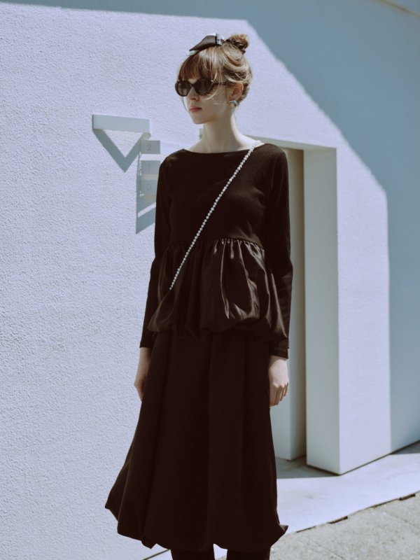 画像4: Satin Balloon Rib PO (4)