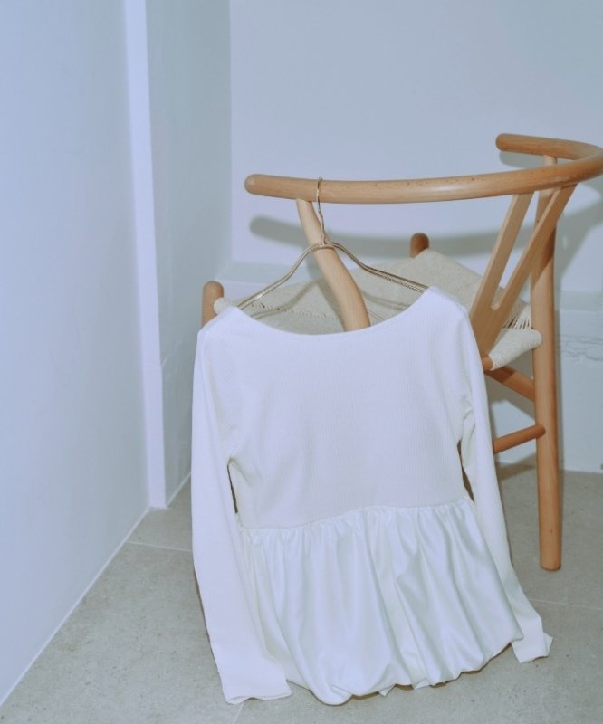 画像2: Satin Balloon Rib PO (2)