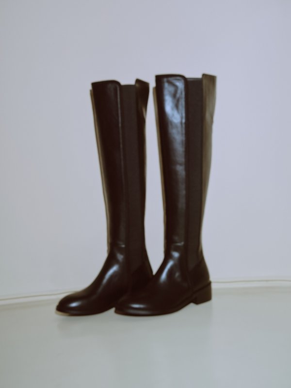 画像2: 限定受注予約販売★Chelsea Knee-High Boots (2)