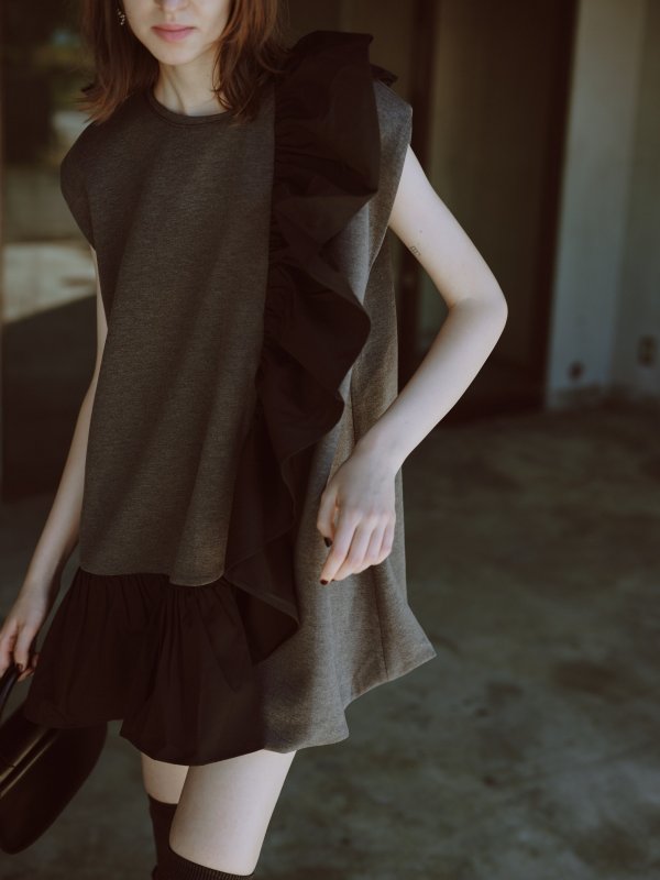 画像6: Ruffle Balloon Tunic OP (6)