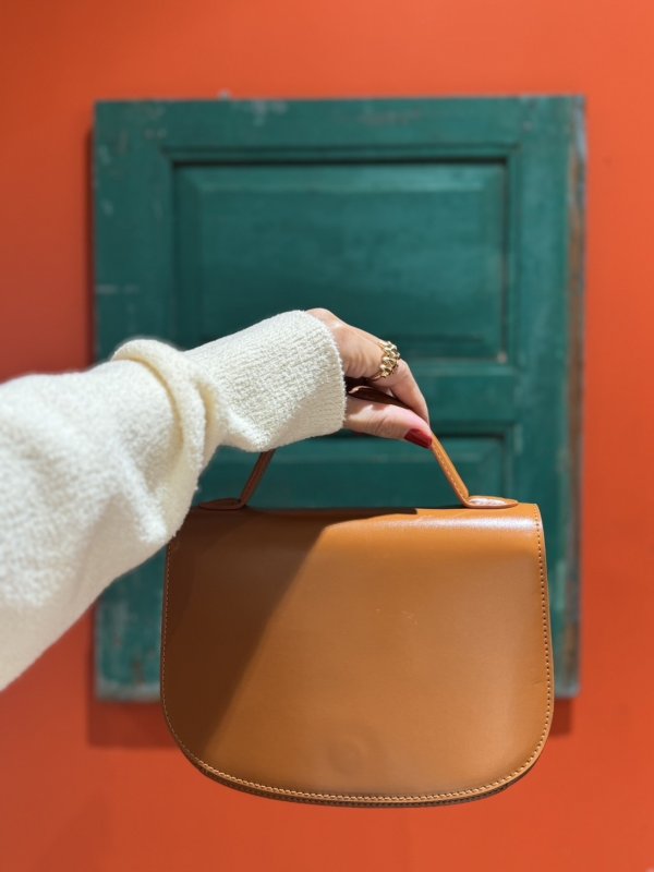 画像4: 2 Way Leather Bag (4)