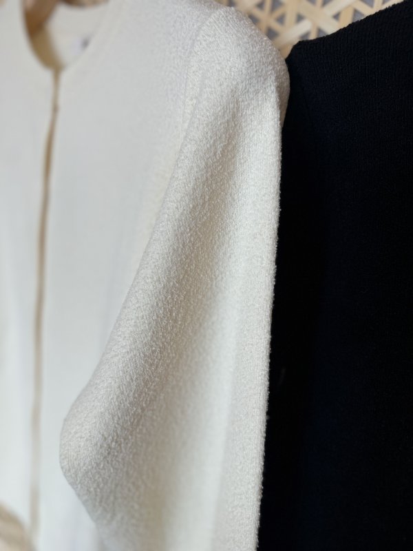 画像2: Line Knit Ensemble Cardigan (2)