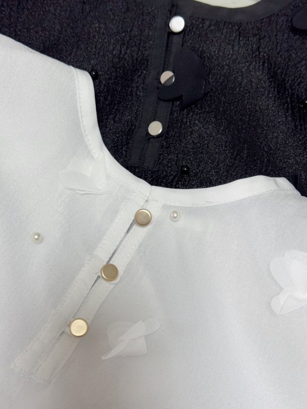 画像5: Heart Pearl Volume Blouse (5)