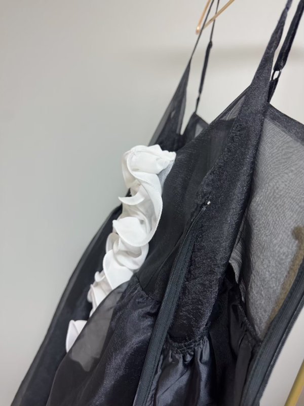 画像5: Flower frill cami OP (5)