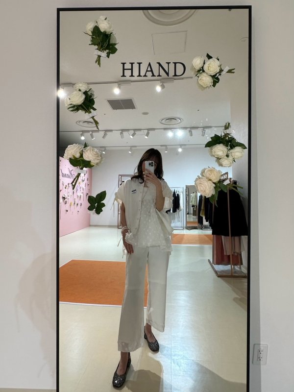 画像8: 2way center tulle shirt (8)