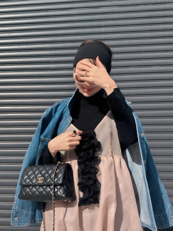 画像12: Flower frill cami OP (12)