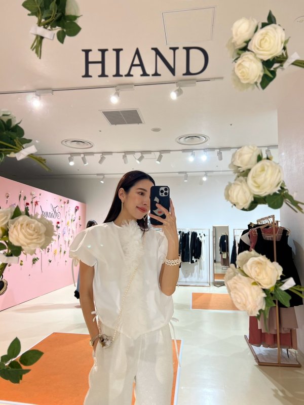 画像6: 2way center tulle shirt (6)