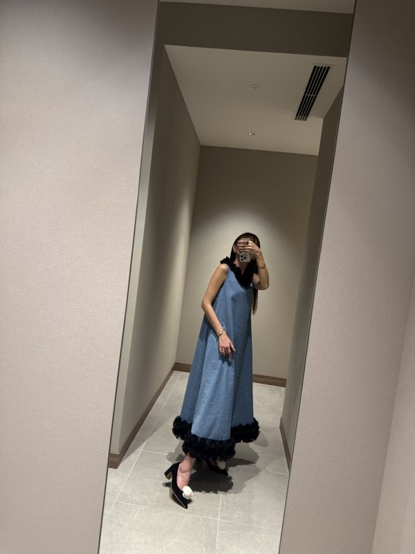 画像8: Dungaree Flower OP (8)