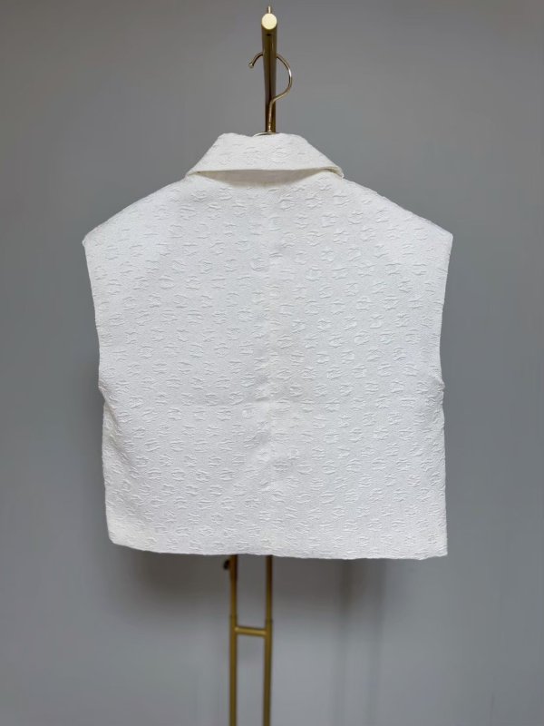 画像6: Flower Jacquard Vest (6)