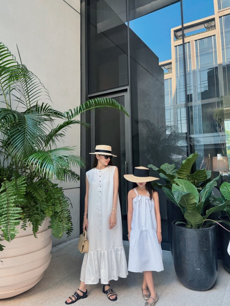 画像1: Flower Jacquard OP