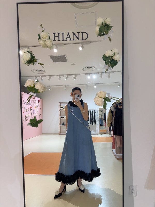 画像10: Dungaree Flower OP (10)