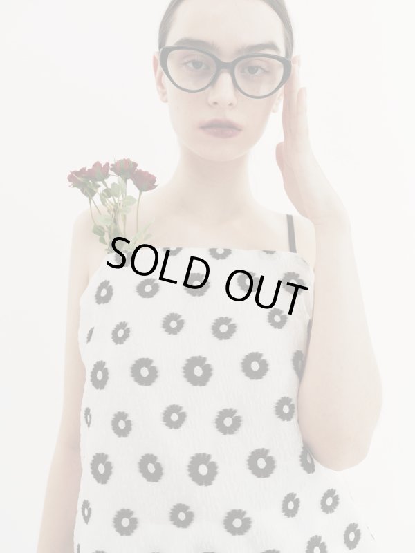 画像3: Bicolor jacquard camisole (3)