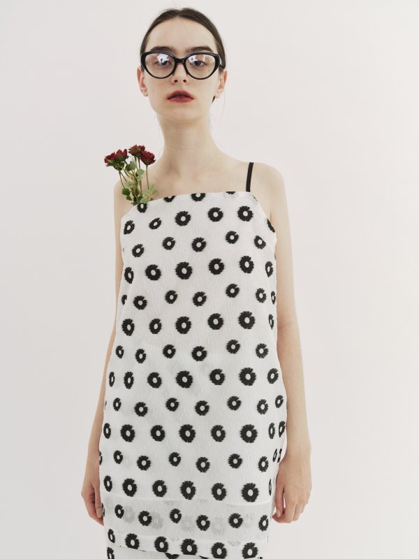 画像10: Bicolor jacquard camisole (10)