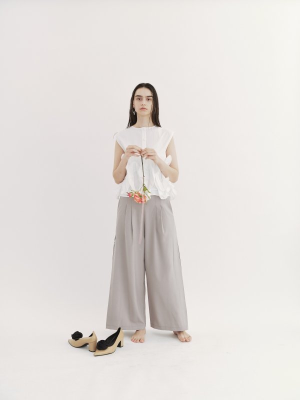 画像5: Tack wide pants (5)