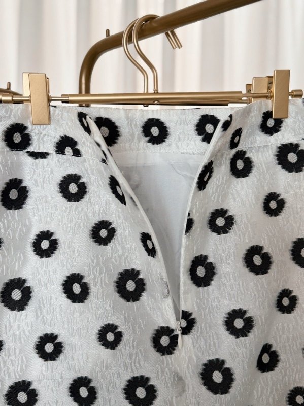 画像5: Bicolor jacquard skirt (5)