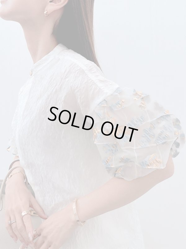 画像6: Jacquard Lantern Blouse (6)