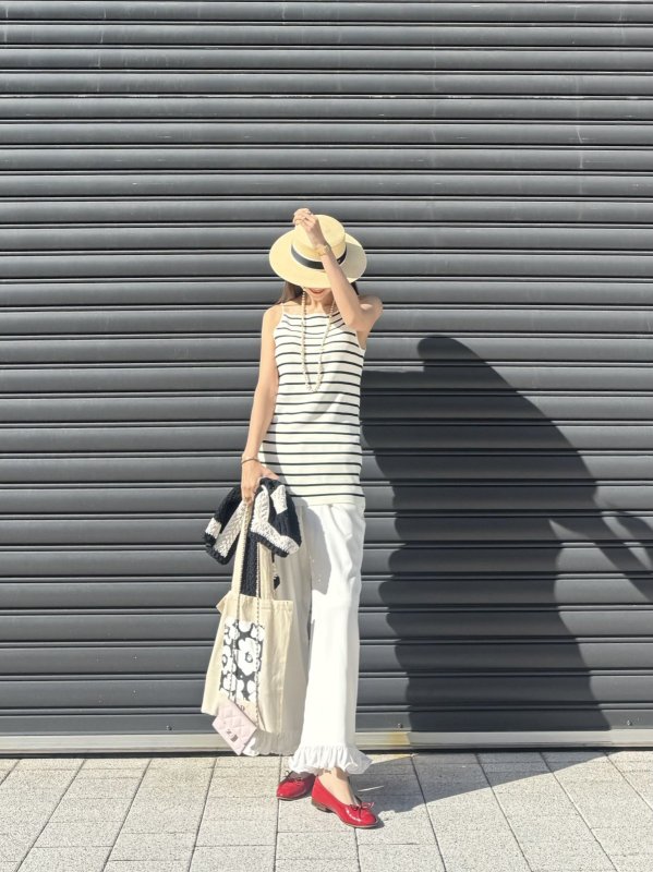 画像10: Basic long knit tank (10)