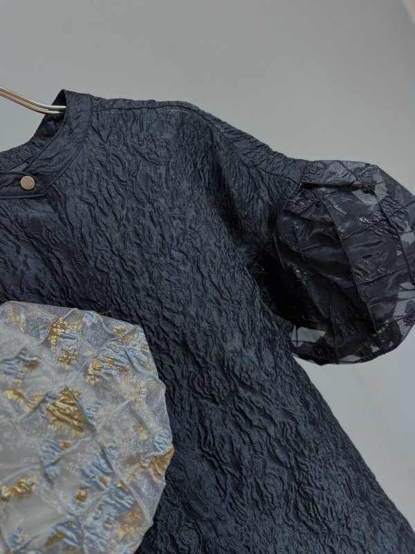 画像4: Jacquard Lantern Blouse (4)