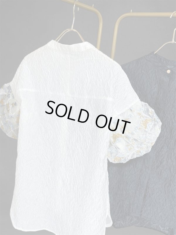 画像2: Jacquard Lantern Blouse (2)