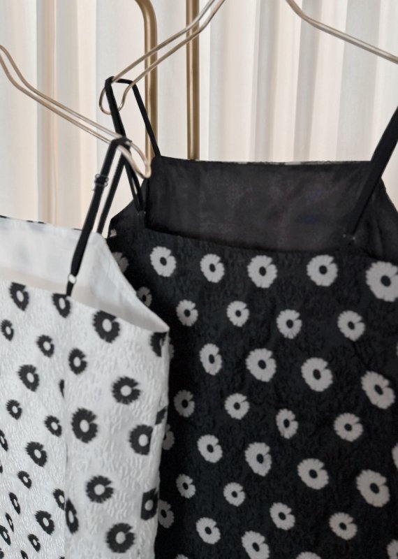 画像6: Bicolor jacquard camisole (6)