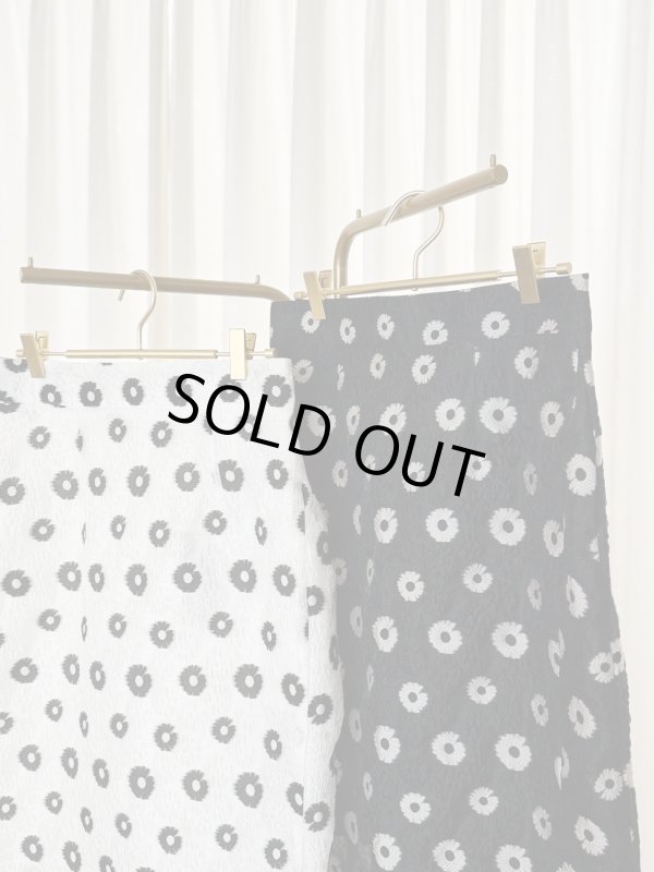 画像2: Bicolor jacquard skirt (2)