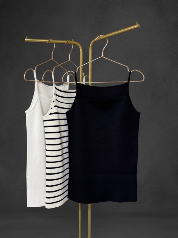 画像3: Basic long knit tank (3)