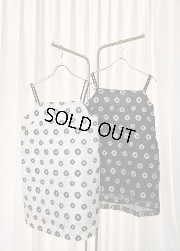 画像1: Bicolor jacquard camisole (1)