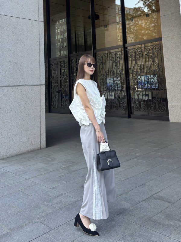 画像11: Tack wide pants (11)