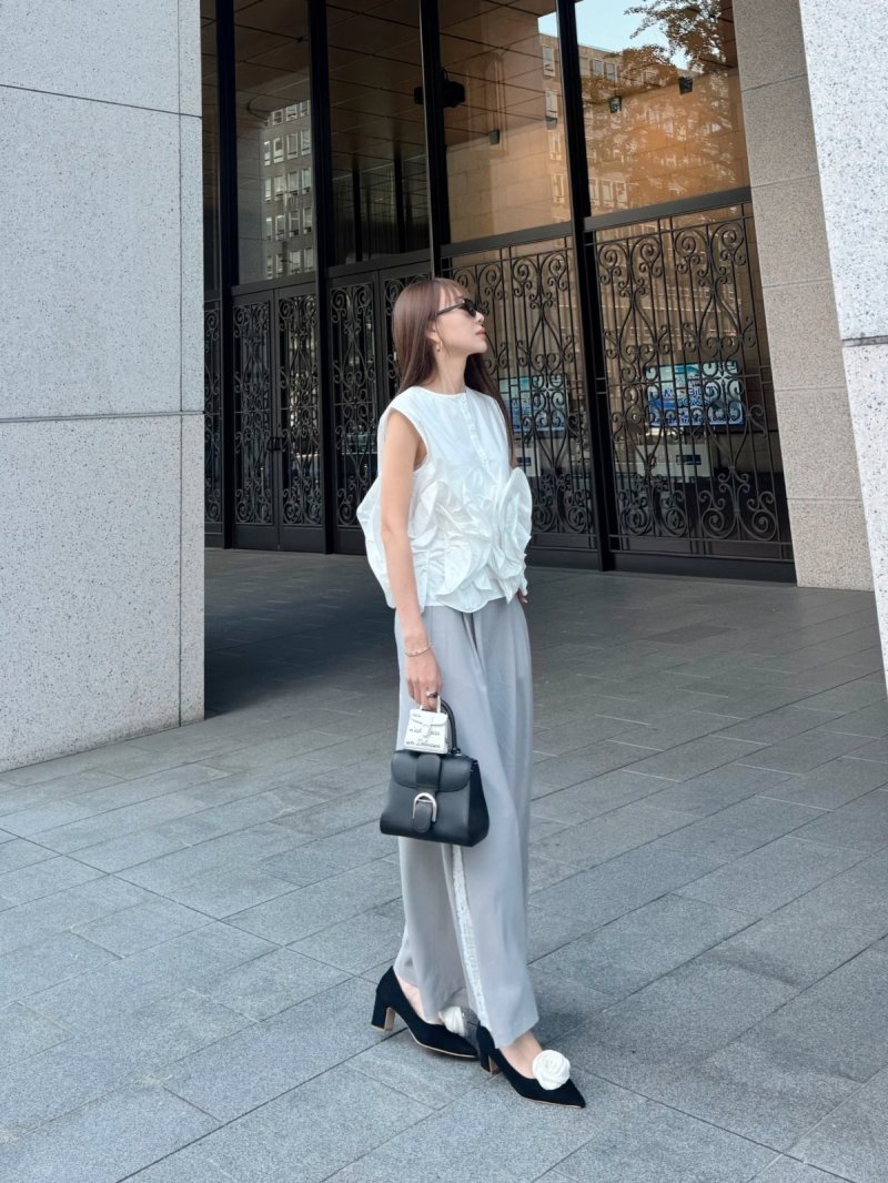 画像3: Tack wide pants