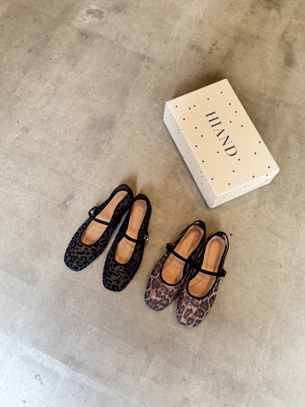 画像6: Sheer Leopard Mary Jane Pumps (6)