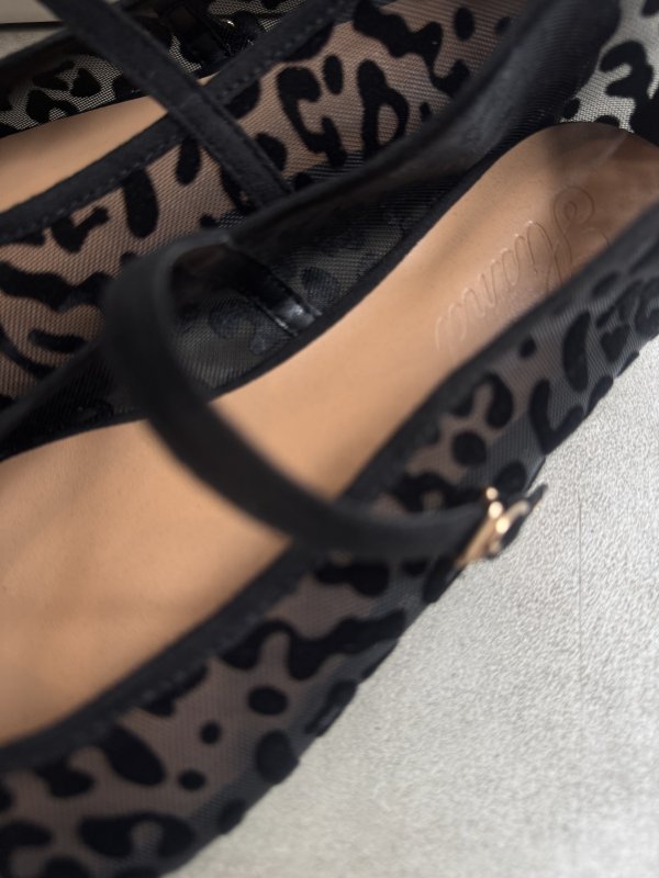 画像9: Sheer Leopard Mary Jane Pumps (9)