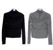画像1: 3way Layered Off-Shoulder Knit  (1)