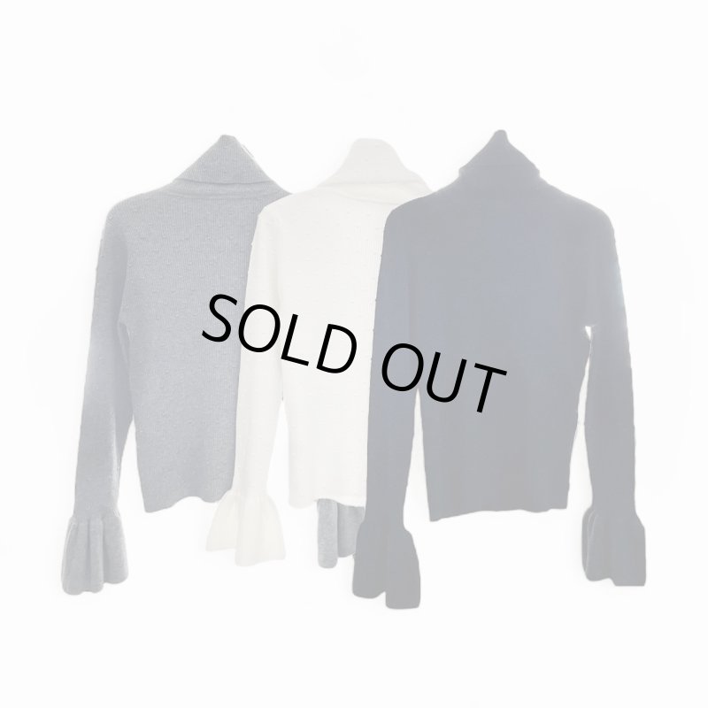 画像4: Petal-Cuff dotrib Turtle Knit (4)