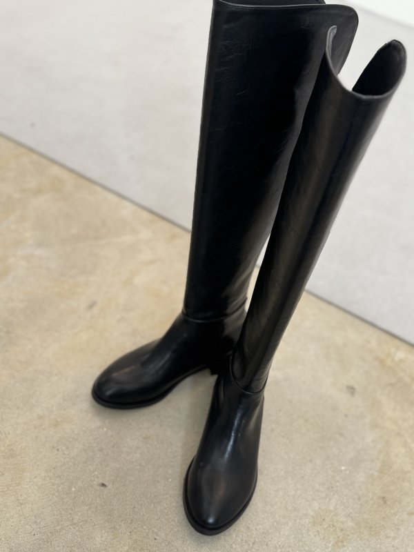画像2: 限定受注予約販売★Round-top Knee-High Boots (2)