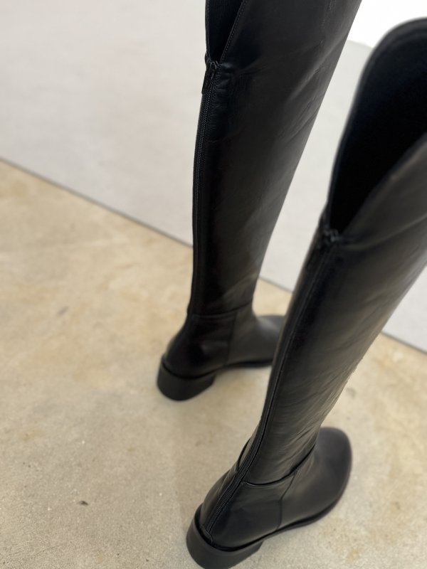 画像4: 限定受注予約販売★Round-top Knee-High Boots (4)